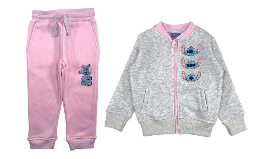 Image 9: Kinder-Jogginganzug mit Lilo & Stitch Motiv