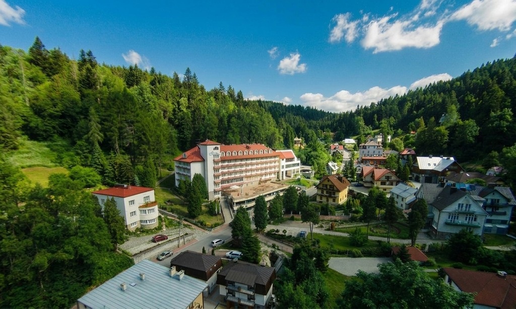 Pokój double z wyżywieniem w hotelu Geovita Krynica-Zdrój