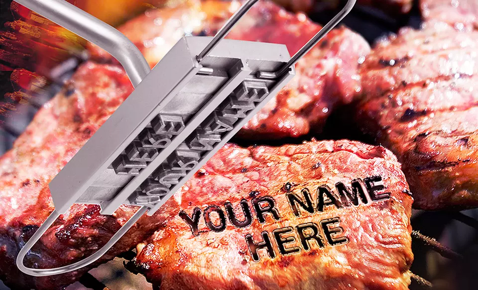 Customizable BBQ Branding Iron - Primary Image