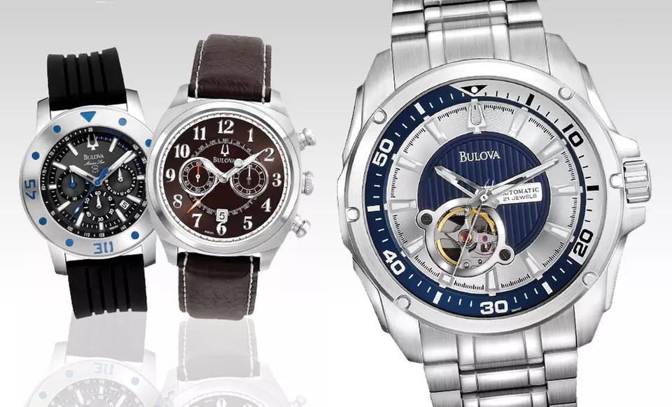 Bulova Men’s Watches (Up to 65% Off). 14 Styles Available. Free Shipping and Free Returns. - Primary Image