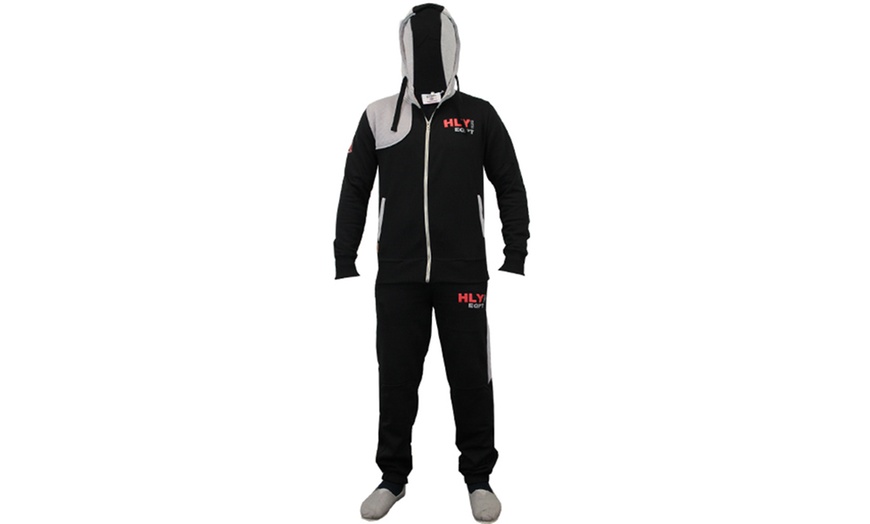 Image 19: Men's Two-Piece Tracksuit Set