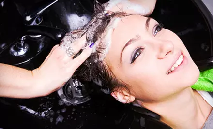 One or Three Haircut Packages with a Lather and Deep Conditioning at Lather Lounge Salon in Ramsey (Up to 63% Off) - Primary Image
