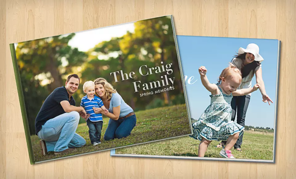 20-Page Custom Photo Books in 6"x8", 8.5"x11", or 11"x14" from Picaboo (Up to 75% Off). Free Shipping. - Second Medium