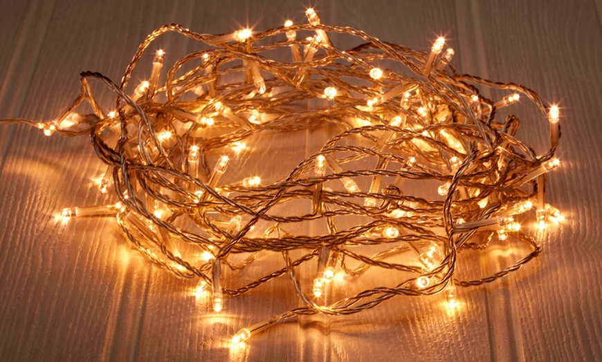 Image 2: String with LED Lights