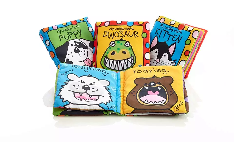 $12.99 for a Set of Eight Set of Cloth and Bath-Time Baby Books ($60 List Price) - Second Medium