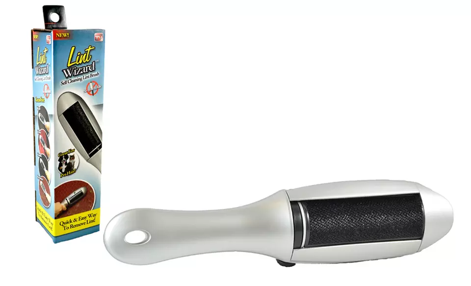 Lint Wizard Self-Cleaning Lint Brush. Free Returns. - Primary Image