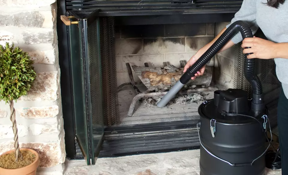 Ash Fireplace and Stove Vacuum Cleaning System. Free Returns. - Primary Image