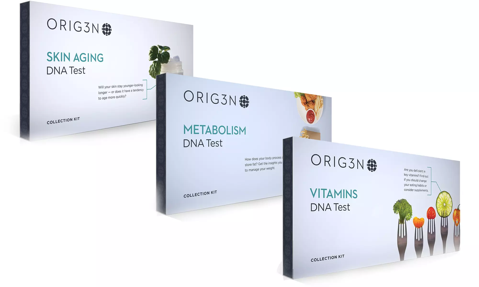 Orig3n Mini DNA Test Kit Collection - Primary Image
