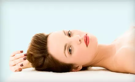 Luxury Facial, Shellac Pedicure, and a Paraffin Dip with Option for Shellac Manicure at Salon Lusso (Up to 62% Off) - Primary Image