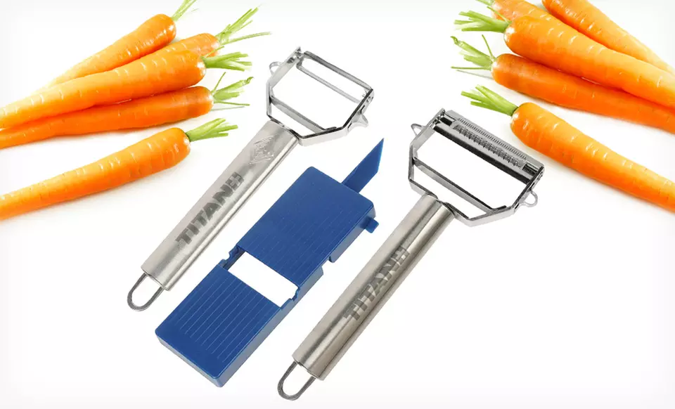 $8.99 for a Titan Peeler Set ($24.99 List Price). Free Returns. - Primary Image