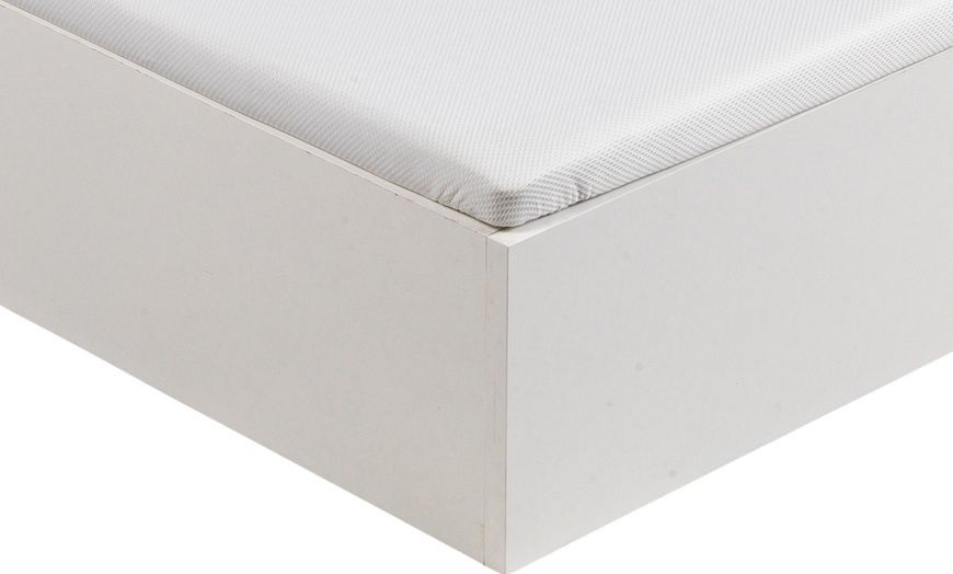 Image 7: Canapé Abatible Altura 32cm ENVIO, MONTAJE Y RECOGIDA ANTIGUO GRATIS, Gran Capacidad, Madera, Tapa 3D, Blanco