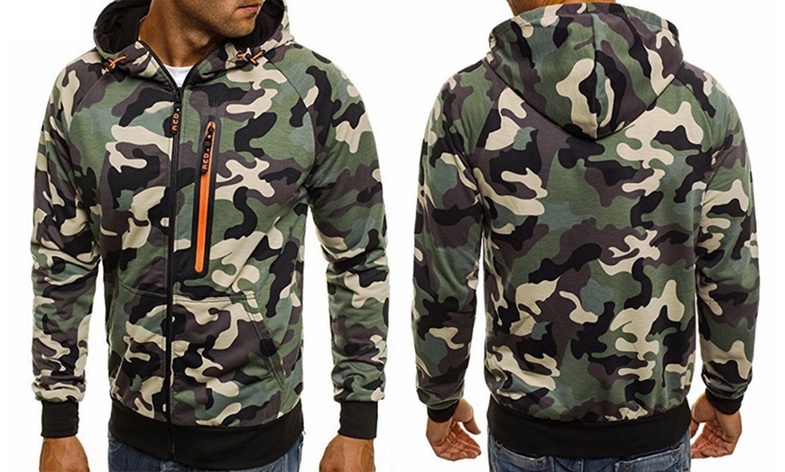 Image 2: Camo-Hoodie für Herren