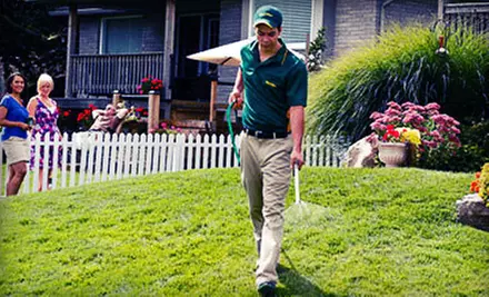 $49 for a Spring Lawn-Care Package with Fertilizer and Weed Control from Weed Man ($205 Value) - Primary Image