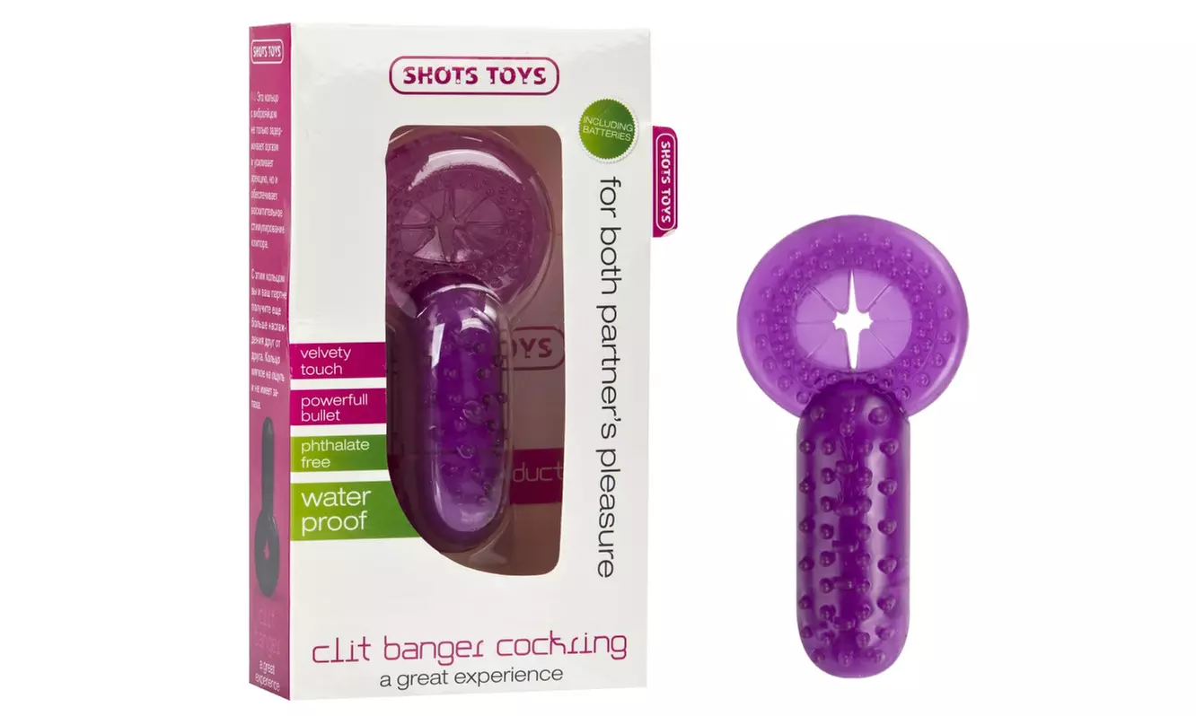 Shots Toys Clit Banger Vibrating C-Ring - Second Medium