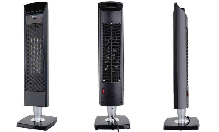 Image 2: Igenix Tower Fan Heater