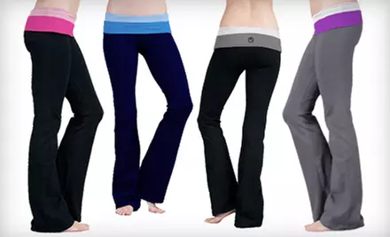 $19 for a Pair of Long Yoga Pants ($44.77 Value). Multiple Colors and Sizes Available. Shipping Included. - Primary Image