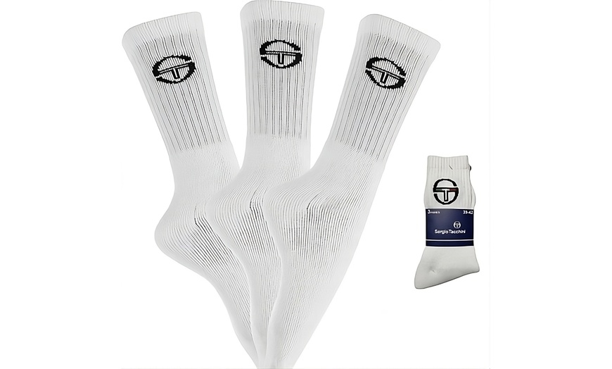 Image 2: Three Pairs of Sergio Tacchini Unisex Daily Wear Socks