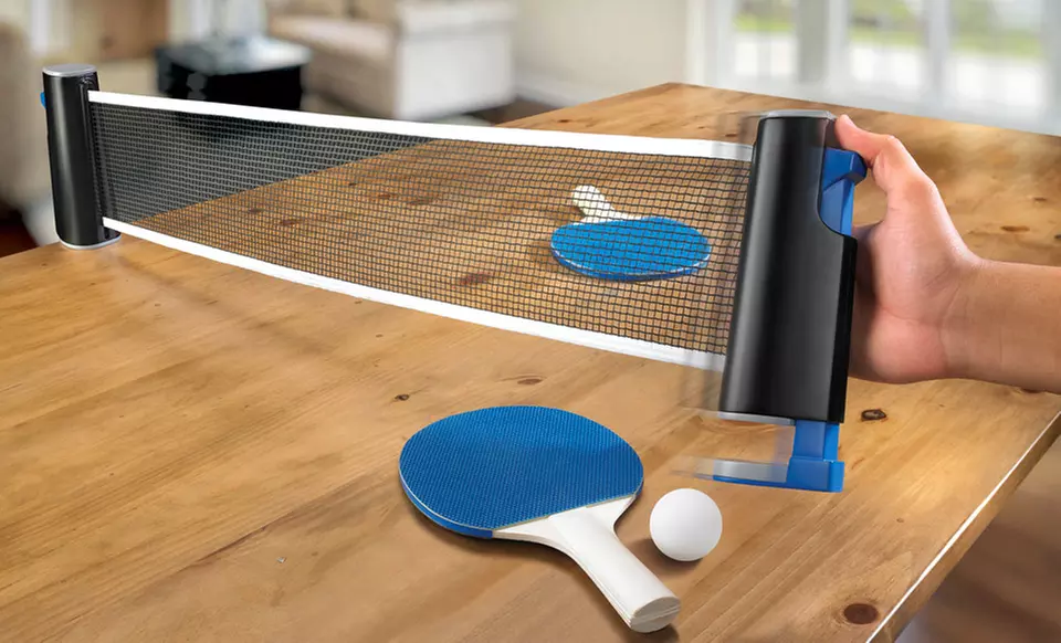 Black Series Portable Ping Pong Table Kit. Free Returns. - Primary Image