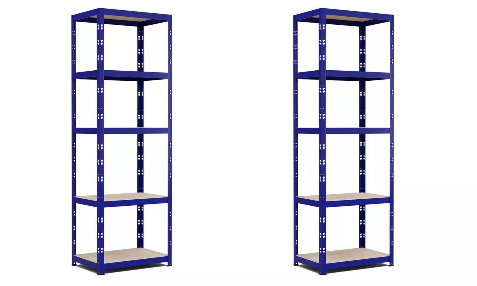 Étagère de rangement polyvalente en métal pour charges lourdes