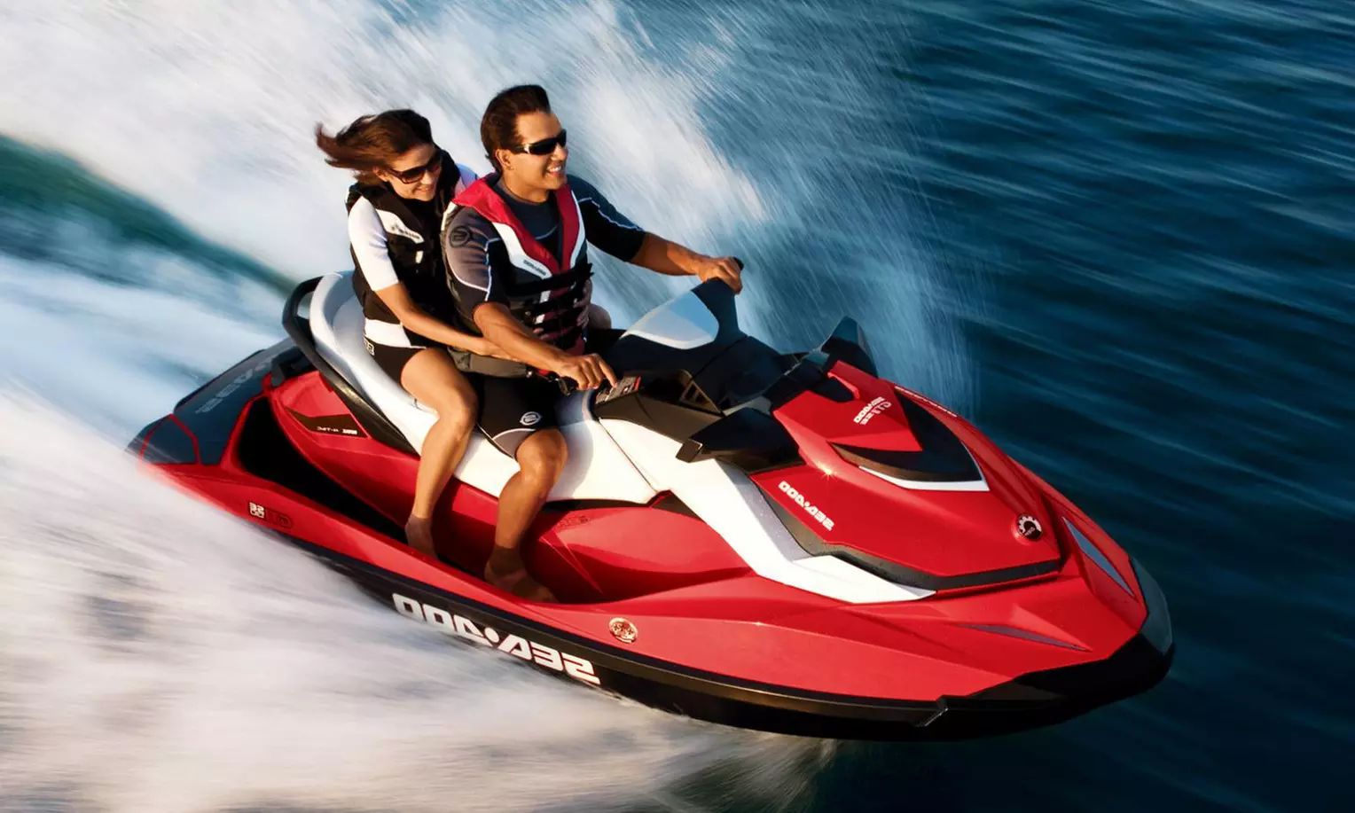 2.5-Hour Tandem Jet Ski Ocean Is Yours Tour for Two from Vancouver Water Adventures (Up to 46% Off)   - Primary Image