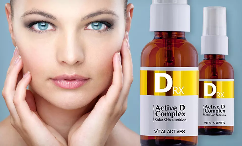 One or Two 1-Ounce Bottles of Vital Actives Vitamin-D Serum (Up to 82% Off). Free Shipping. - Primary Image