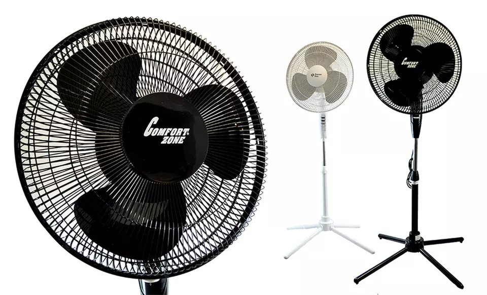 Comfort Zone Oscillating Pedestal Fan - Primary Image