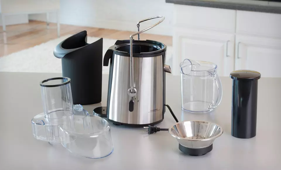 $44.99 for Cookinex Kung Fu Two-Speed Juice Extractor  ($124.99 List Price). Free Shipping and Returns. - Second Medium
