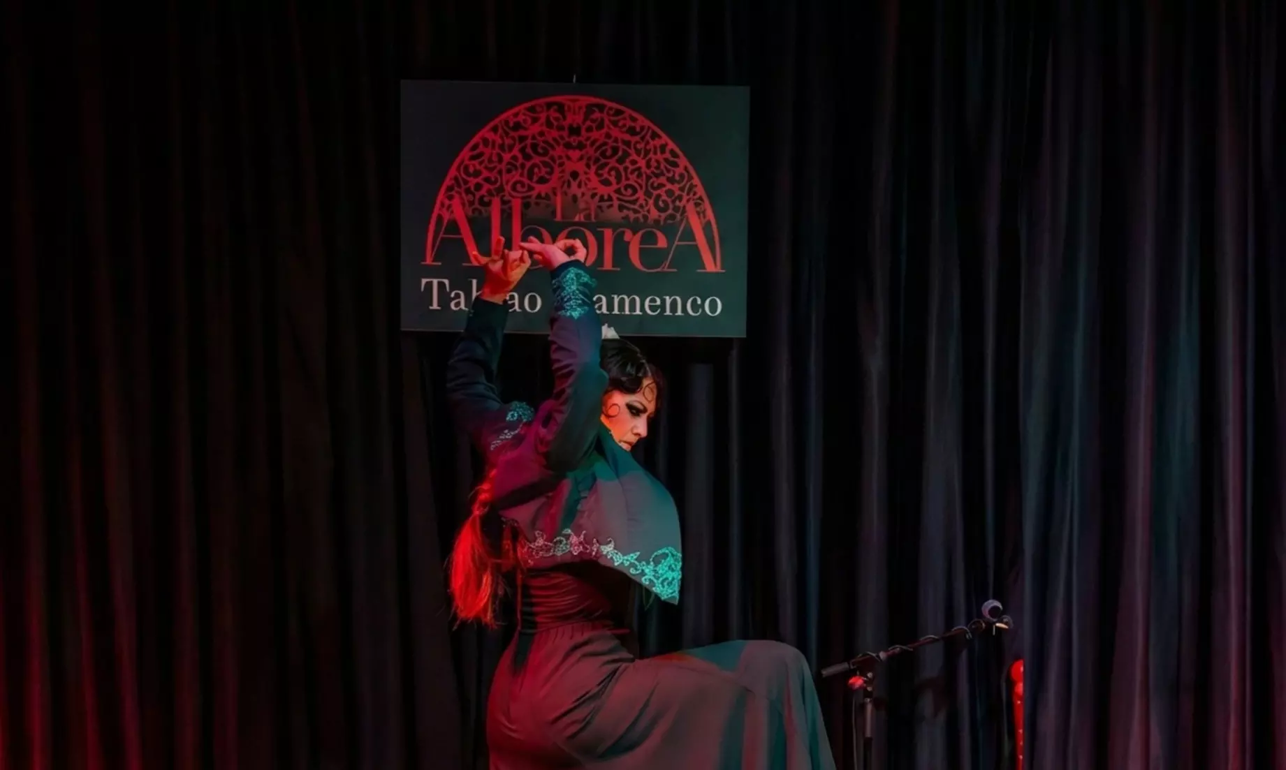 Espectáculo de flamenco en directo con cante, baile y guitarra