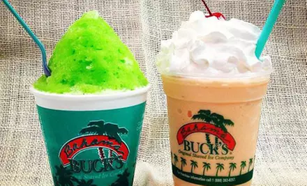 Shaved-Ice Party Package or $5 for $10 Worth of Frozen Treats and Drinks at Bahama Buck's - Primary Image