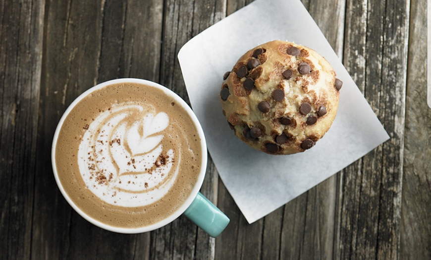 Image 1: Coffee and Muffin