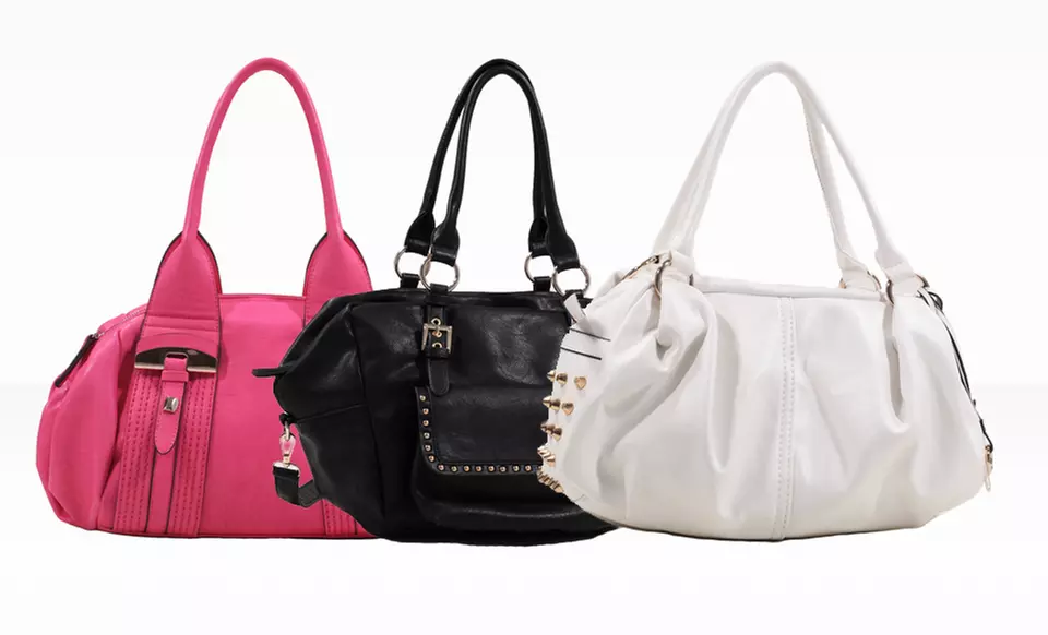 Ruby Couture Satchel Handbags. Multiple Styles Available. Free Shipping and Returns. - Primary Image