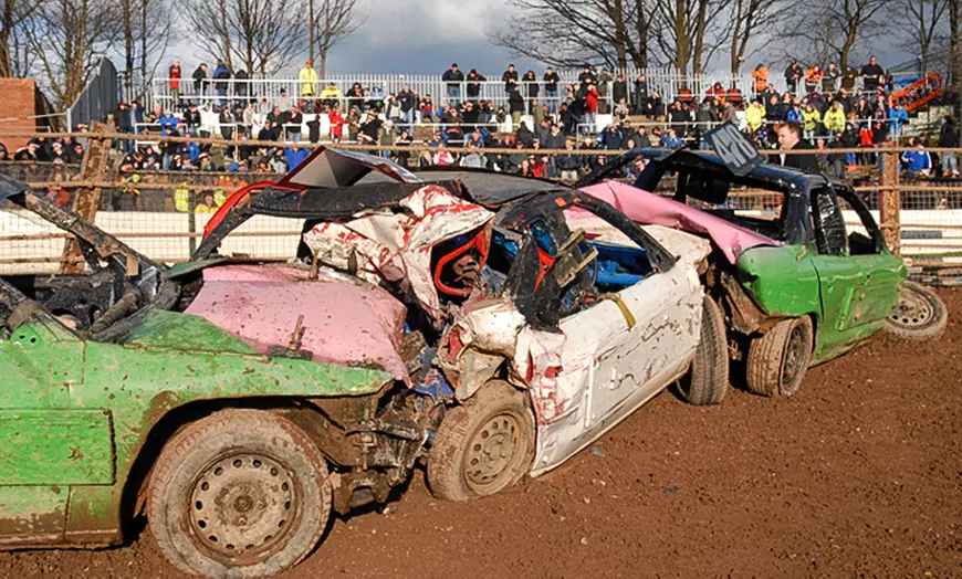 Image 3: Banger Racing Tickets For Two