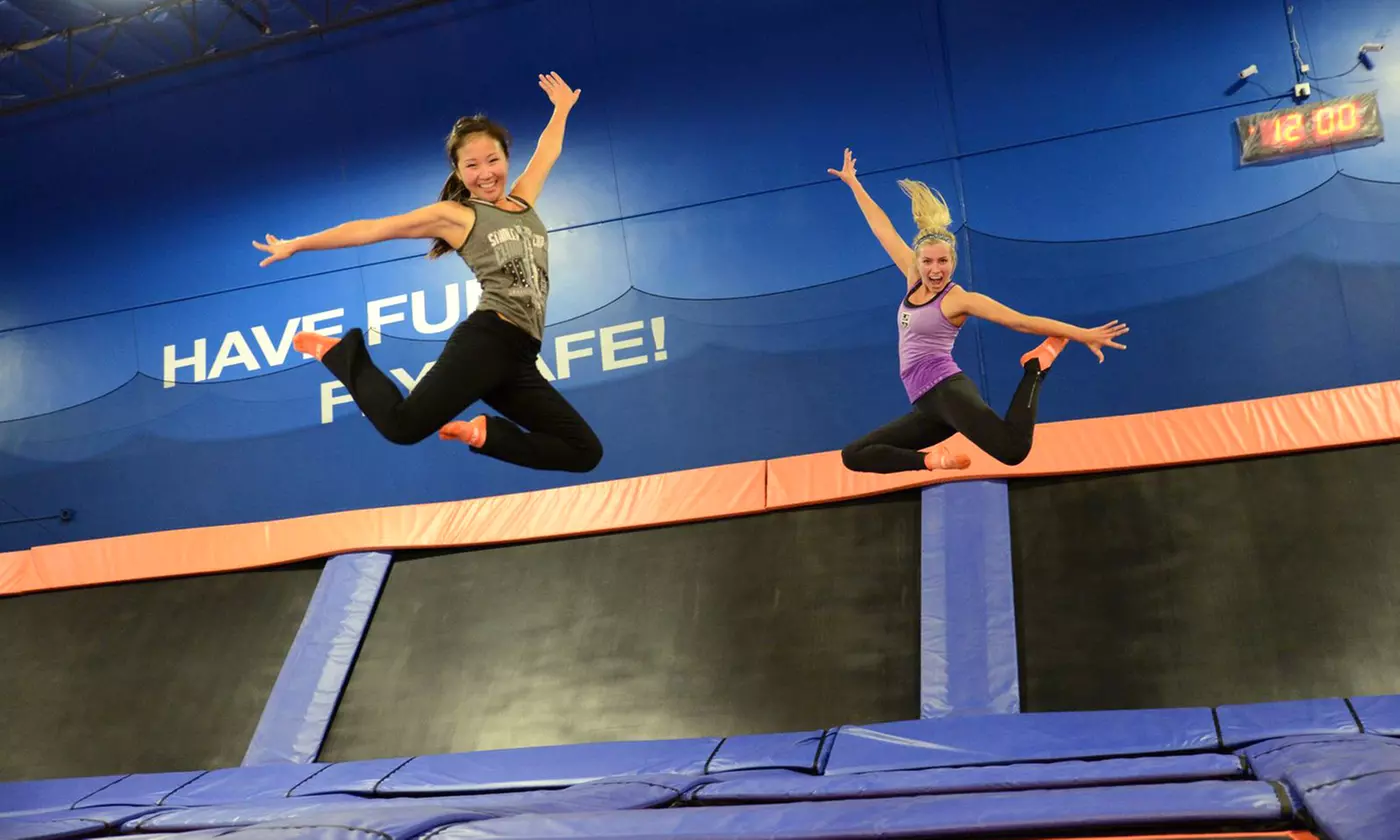 Six-Month Jump Pass at Sky Zone Indoor Trampoline Park (Up to 75% Off) - Primary Image
