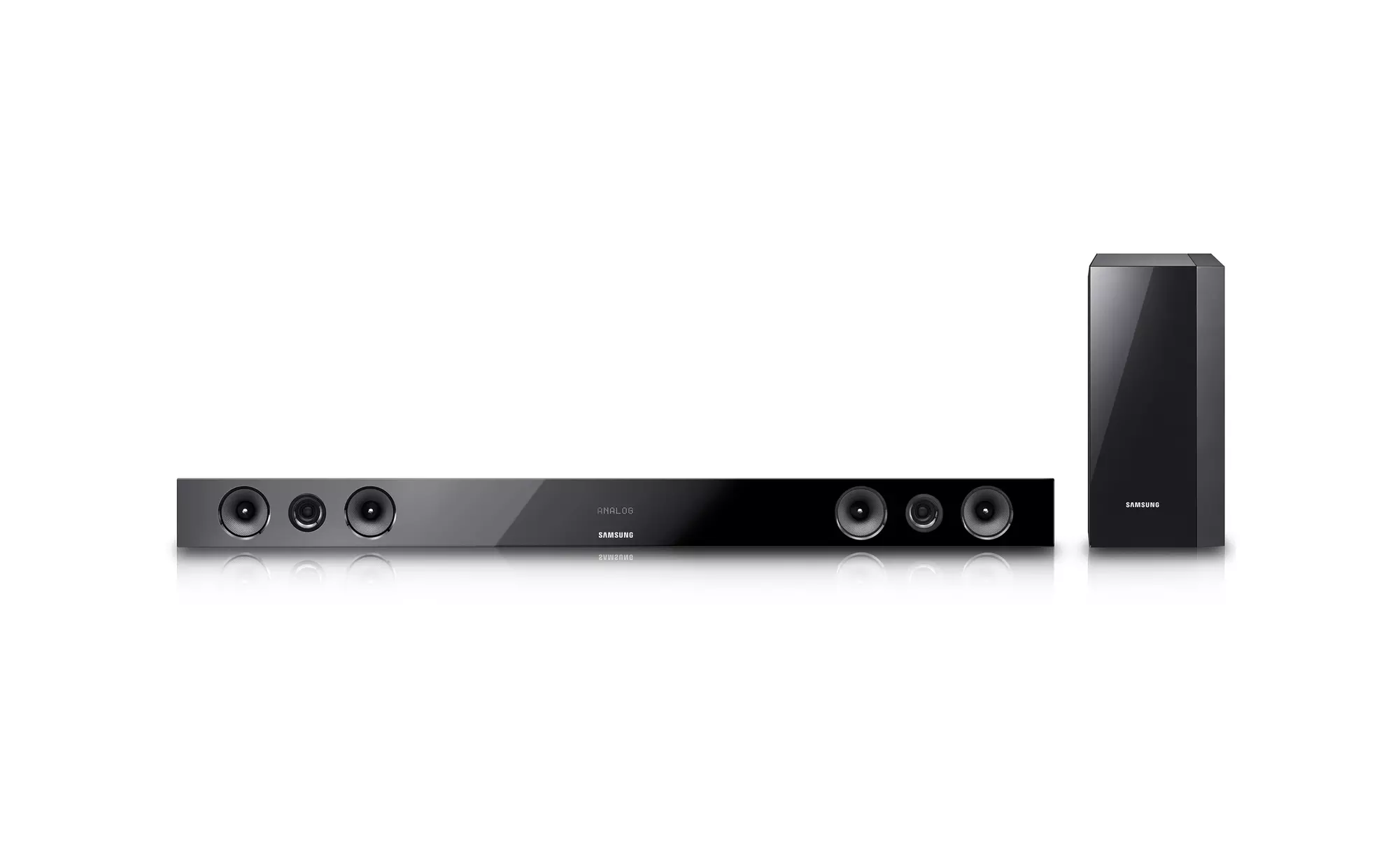 Samsung Sound Bar with Bluetooth, Wireless Subwoofer, and HDMI Cable - Second Medium