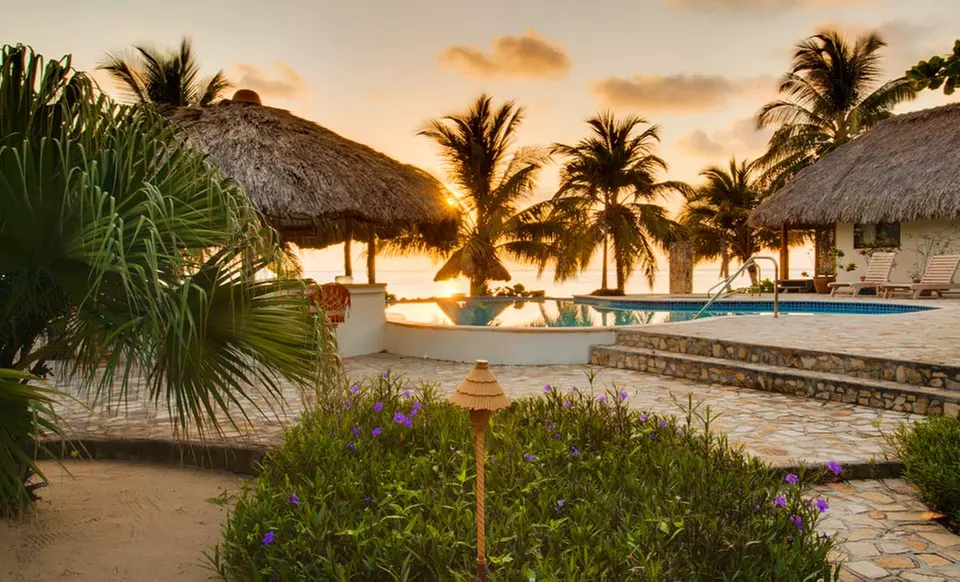 4- or 6-Night Stay for Two in an Ocean-View or Beachfront Room at Almond Beach in Belize - Primary Image