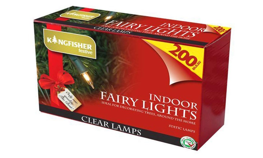 Image 2: Kingfisher Clear Fairy Lights