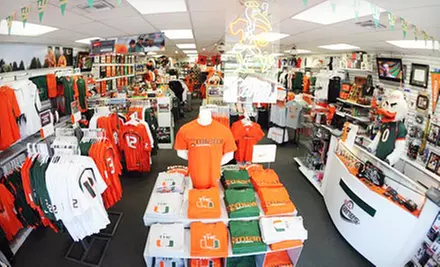 $20 for $40 Worth of Miami Hurricanes Apparel and Accessories from allCanes - Primary Image