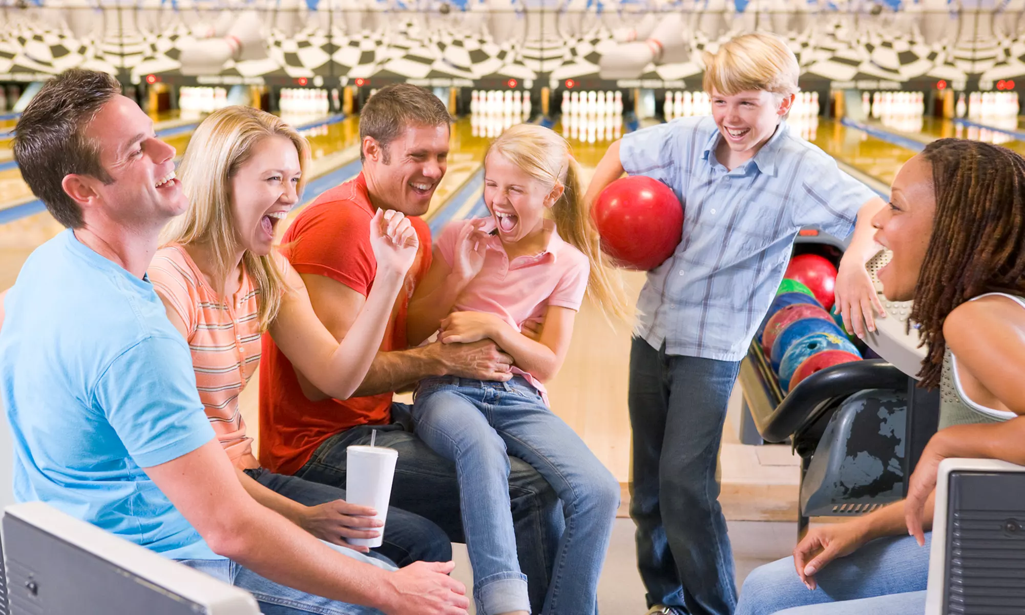 Bowling with Shoe Rental and Laser-Tag Passes for Two or Six at Funtastik! (Up to 57% Off) - Primary Image