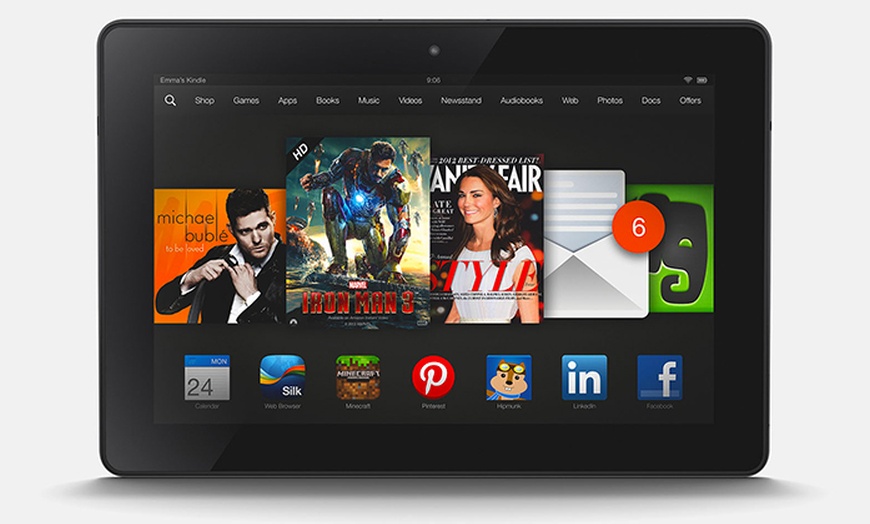 Kindle Fire 16GB HDX 7” Wi-Fi | Groupon