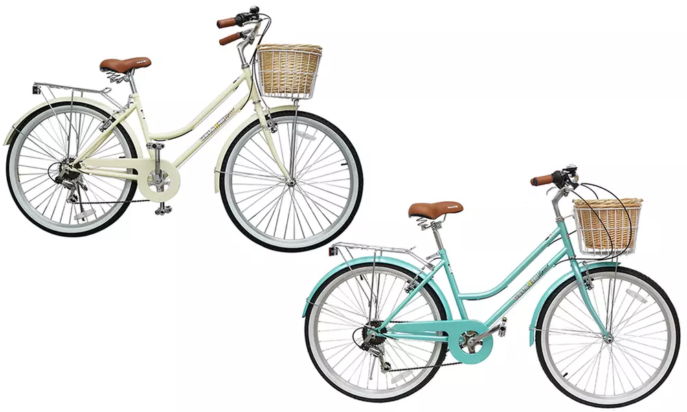 Galaxie Beach Cruiser with Basket - Primary Image