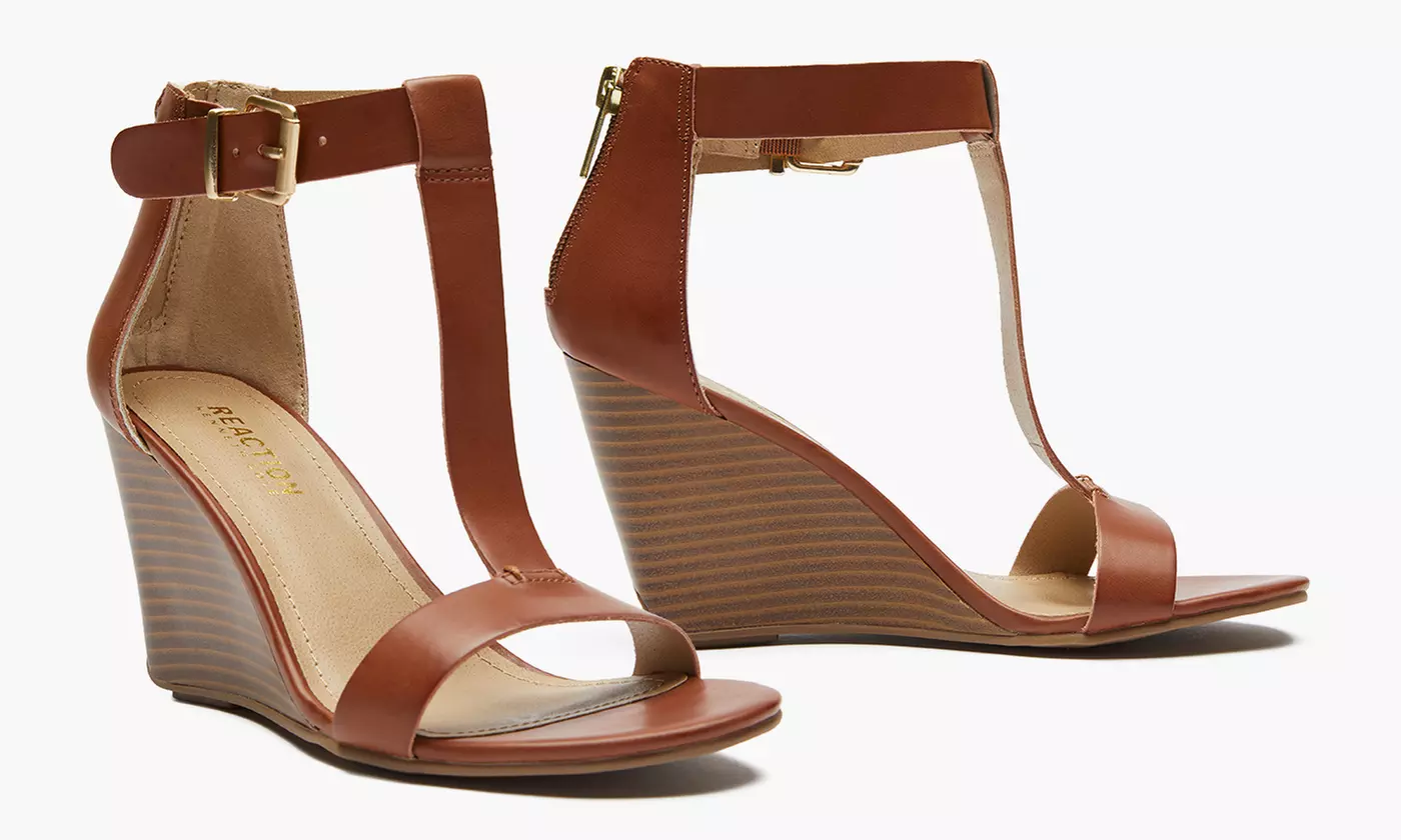 Kenneth Cole Reaction Women's Wedge Sandals (Size 8.5) - Primary Image