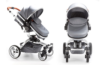 Carrozzina 2 in 1 Blij'r Marcus convertibile in seggiolone per bambini fino a 15 kg