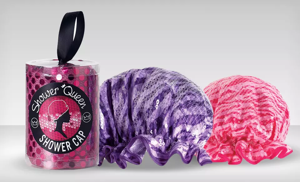 Designer Shower Cap. Multiple Designs Available. - Primary Image