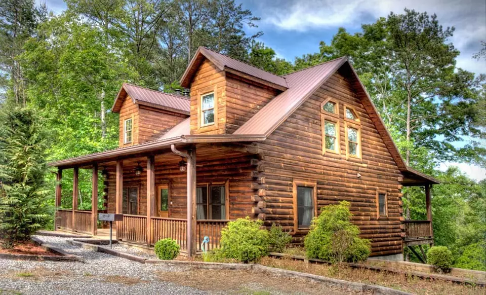 2-Night Stay for Up to Eight in a Cabin at Hidden Creek Cabins in Great Smoky Mountains, NC. Combine up to 4 Nights. - Primary Image