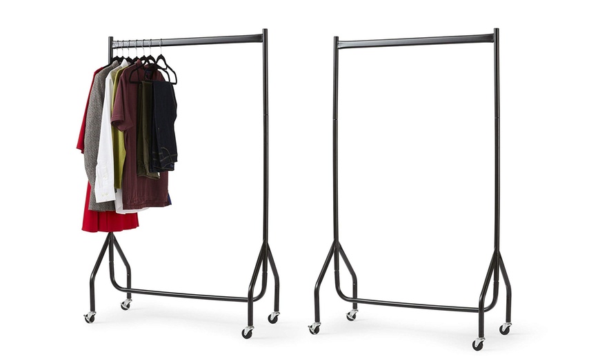 Image 5: Heavy Duty Clothes Rail