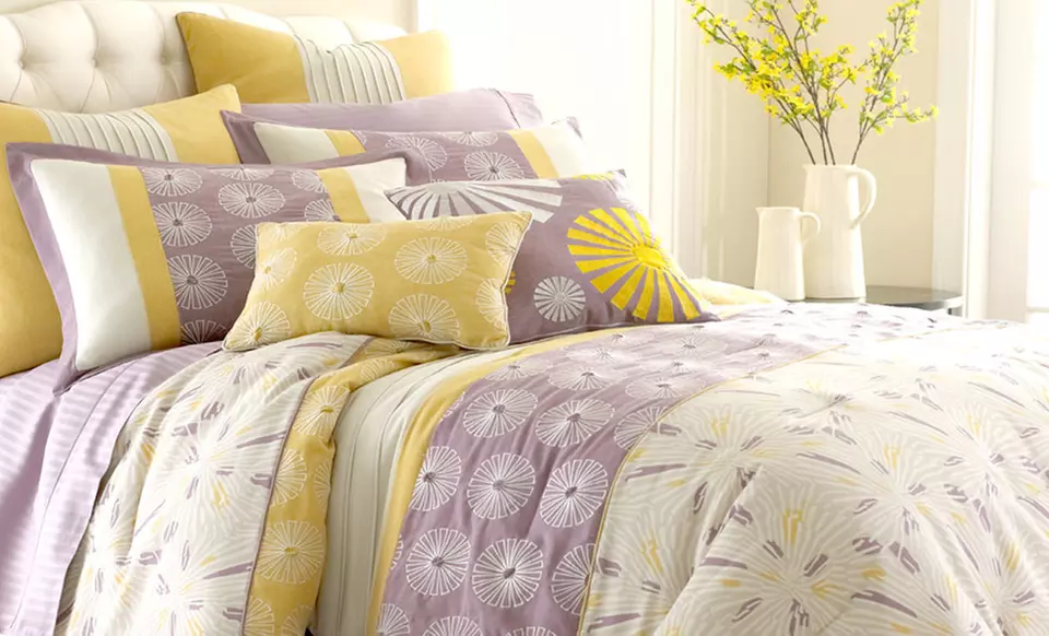 8-Piece Embroidered and Embellished Comforter Sets﻿ in Full, Queen, or King from $64.99–$69.99. Free Returns.  - Second Medium