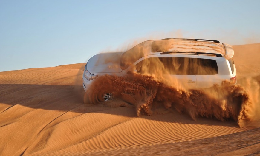 Image 1: Desert Safari and BBQ with pickup by BENCHMARK TOURISM