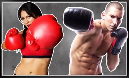4 or 10 Kickboxing Classes with Personal-Training Session and Boxing Gloves at iLoveKickboxing.com (Up to 74% Off) - Primary Image