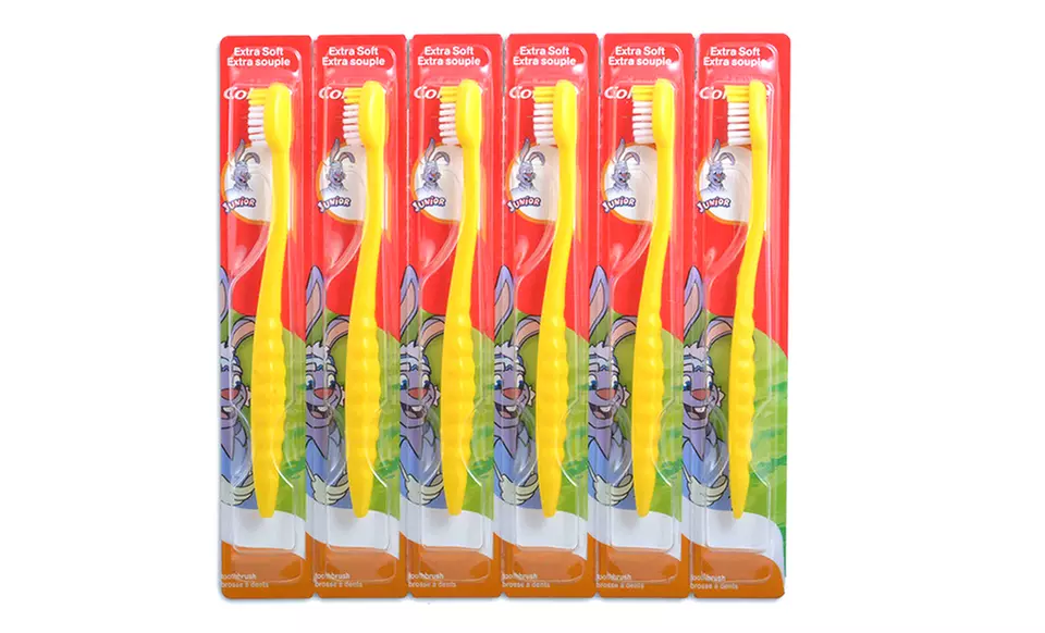 Kids' Colgate Junior Toothbrushes (6-Pack) - Primary Image