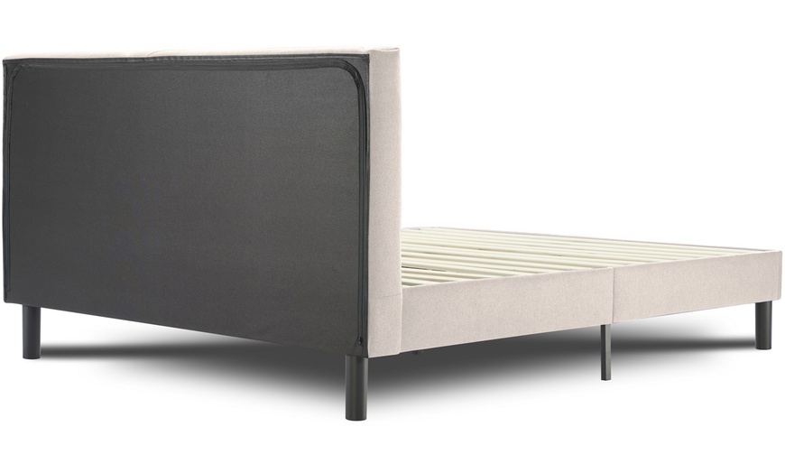 Image 2: Gepolsterter Bettrahmen 